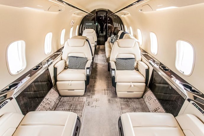 Sberling funded the supply of Bombardier Challenger business jet