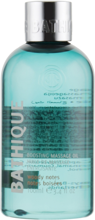 Massage oil with extract 