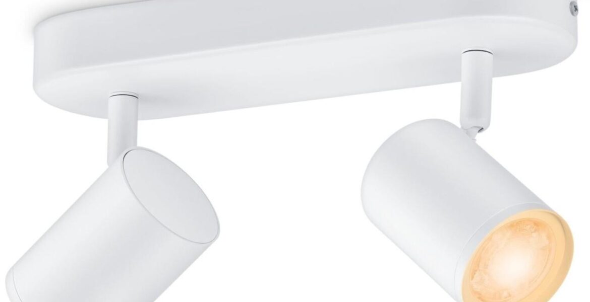 Smart overhead spotlight WiZ IMAGEO Spots 2х5W 2200-6500K RGB Wi-Fi white (929002658801) buy in Kyiv | price and reviews in MOYO