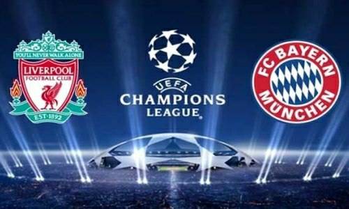 Football. Champions League 2018/19 (1/8 finals. First match) Liverpool (England) - Bavaria (Germany) (02/19/2019) IPTV 1080i - Football