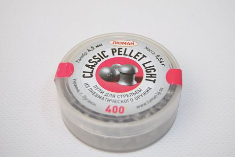 Pneumatic Luman bullets Classic Sport Pellets 0.52 g. 4.5 mm. (400 pcs.)-Buy in the Diada-Arms online store, price, photo