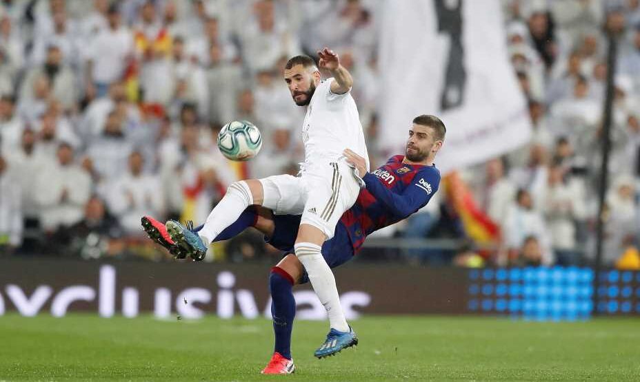 Karim Benzema fights with Gerard Pike