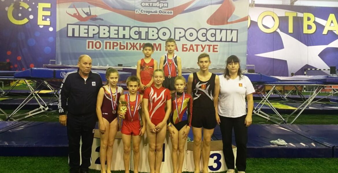 Tver acrobats won four medals of the Russian Championship