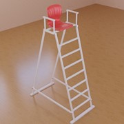 Universal referee tower with plastic seat SV-40 photo