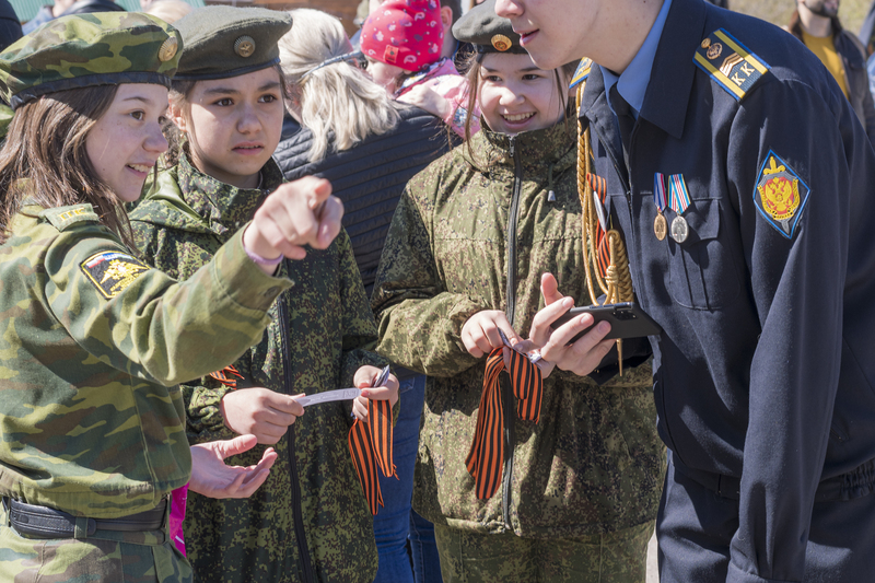 In Sterlitamak, an action continues in honor of Victory Day